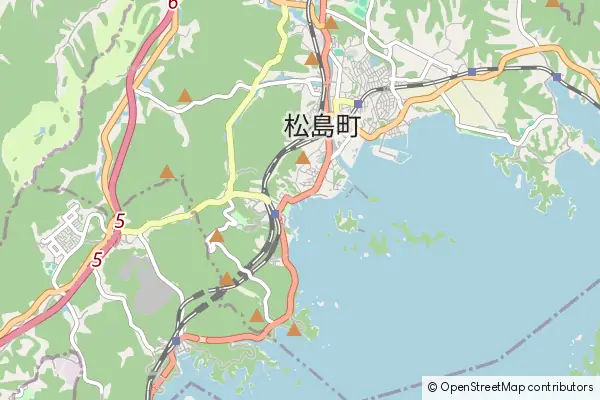 Mapa Matsushima-machi