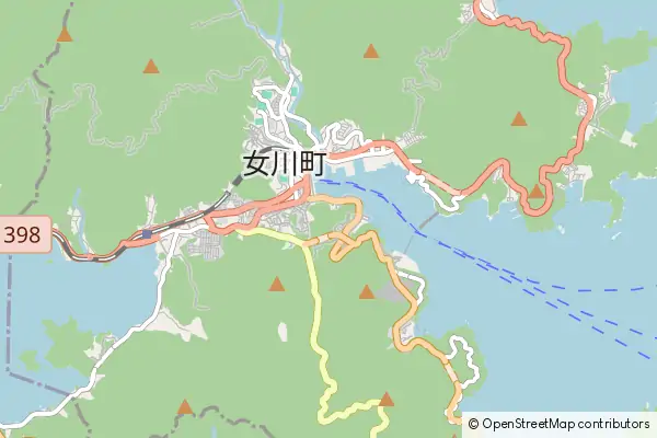 Mapa Onagawa-cho