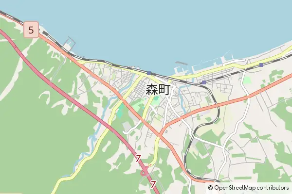 Mapa Mori-machi