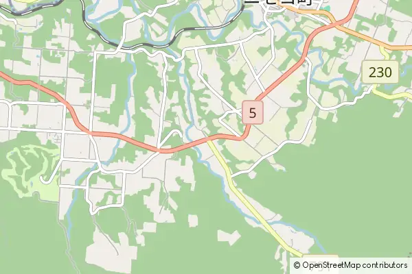 Mapa Niseko-cho