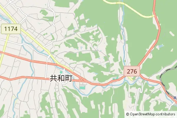 Mapa Kyowa-cho