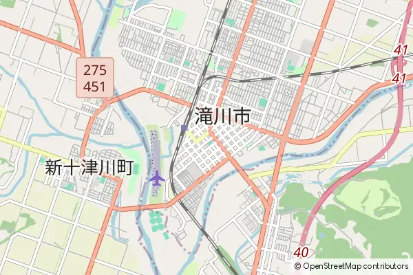 Mapa Takikawa