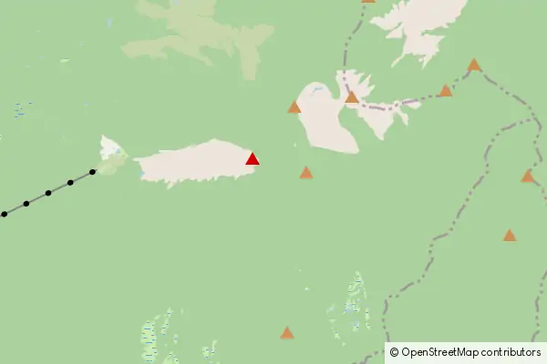 Mapa Park Narodowy Daisetsuzan