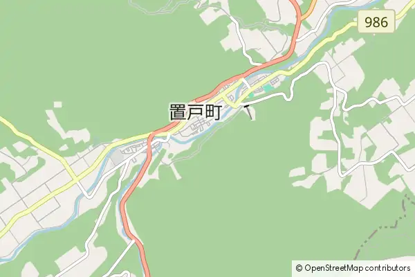 Mapa Oketo-cho