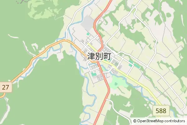 Mapa Tsubetsu-cho