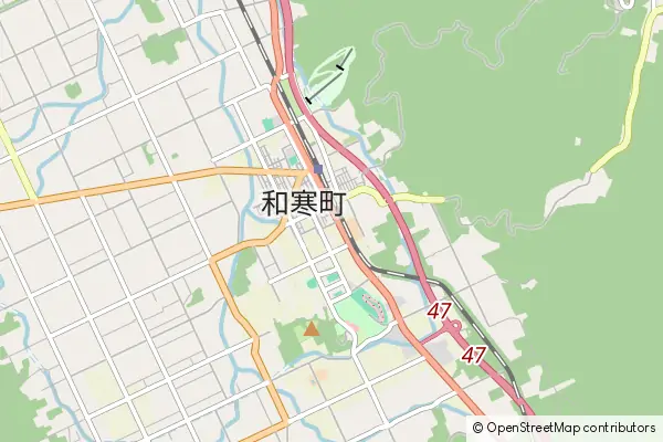 Mapa Wassamu-cho