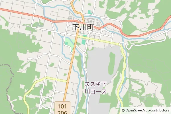 Mapa Shimokawa-cho