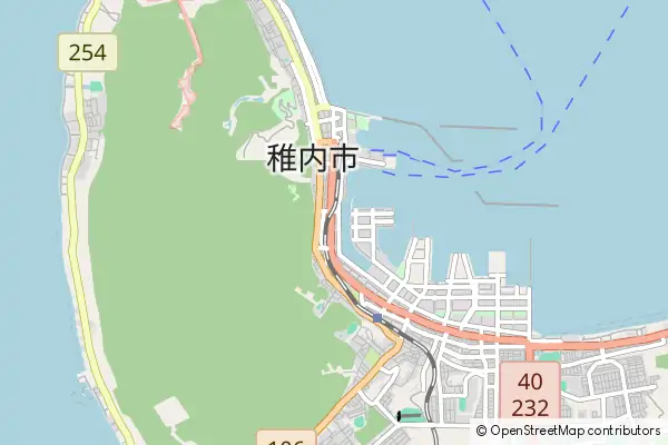 Mapa Wakkanai