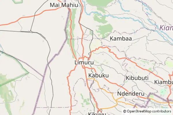 Mapa Limuru