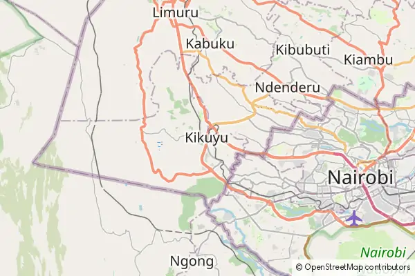 Mapa Kikuyu