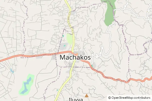 Mapa Machakos