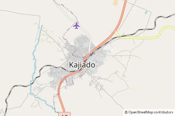 Mapa Kajiado