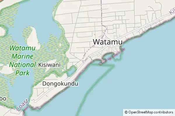 Mapa Watamu