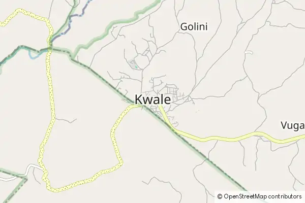 Mapa Kwale