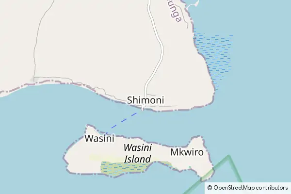 Mapa Shimoni