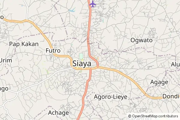 Mapa Siaya