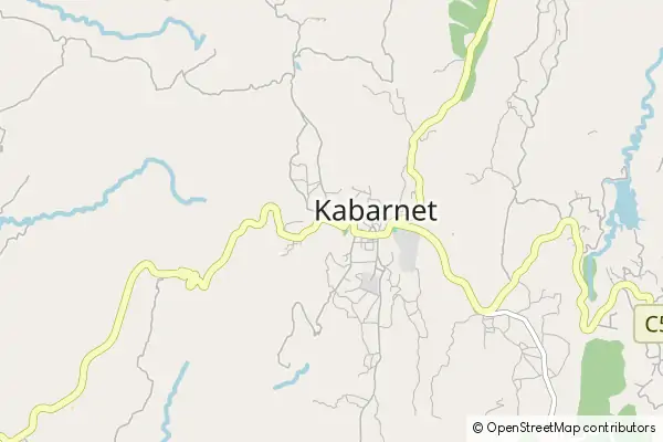 Mapa Kabarnet