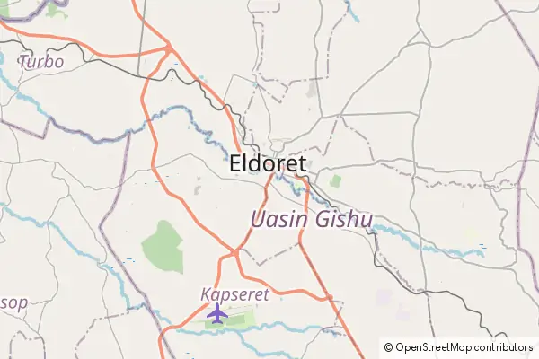 Mapa Eldoret