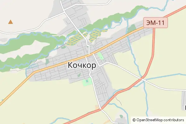 Mapa Kochkor