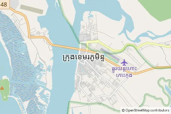 Mapa Koh Kong