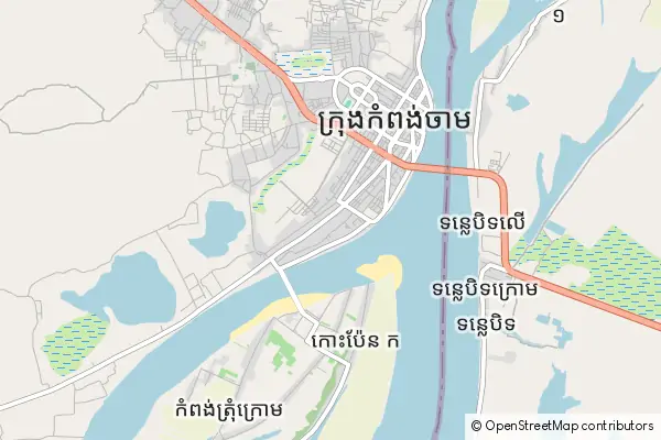 Mapa Kampong Cham