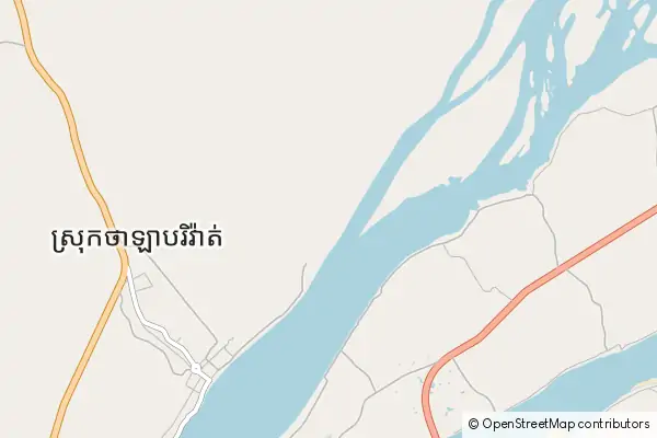 Mapa Stung Treng