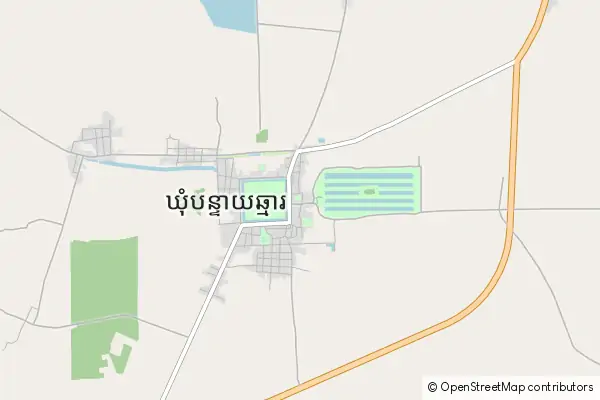 Mapa Banteay Chhmar