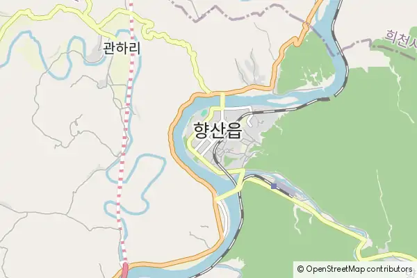 Mapa Hyangsan