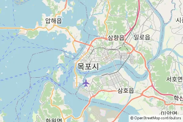 Mapa Mokpo