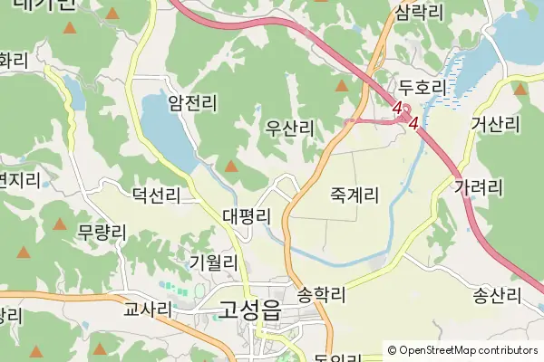 Mapa Goseong-gun