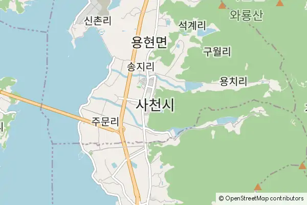 Mapa Sacheon