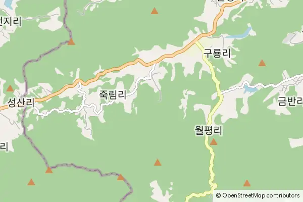 Mapa Hamyang-gun