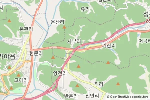 Mapa Goryeong-gun