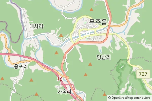 Mapa Muju-gun