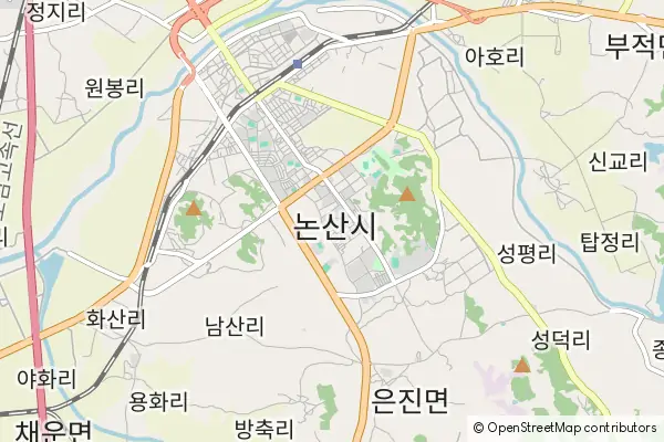 Mapa Nonsan