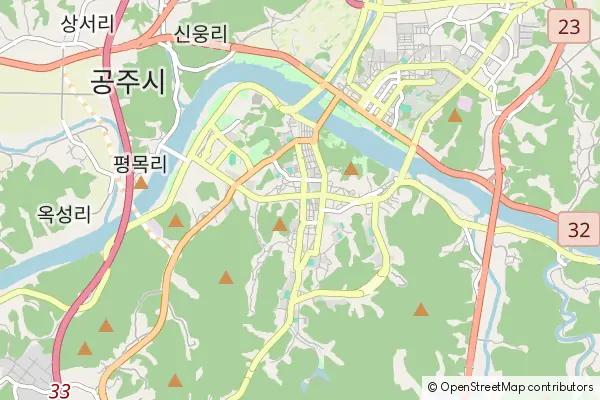 Mapa Kongju