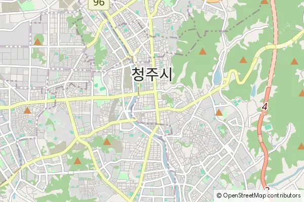 Mapa Cheongju