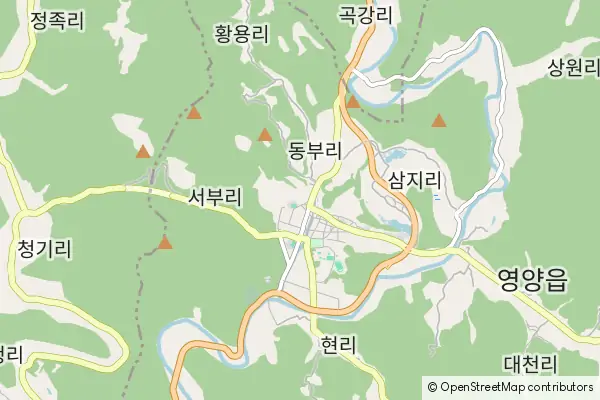 Mapa Yeongyang-gun