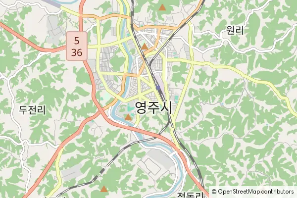 Mapa Yeongju