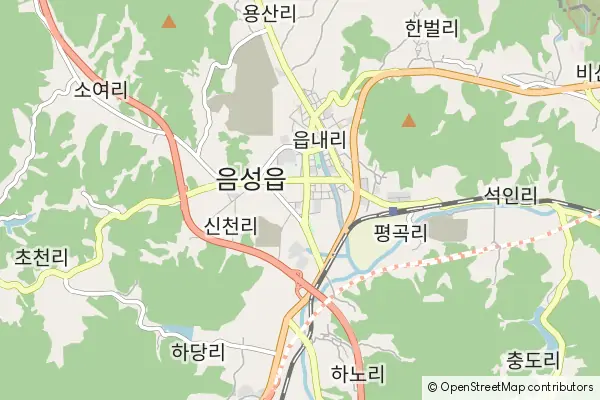 Mapa Eumseong-gun