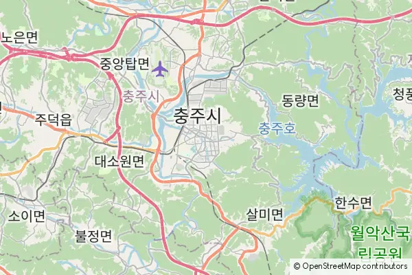 Mapa Chungju