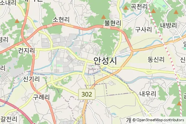 Mapa Anseong