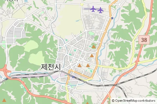 Mapa Jecheon