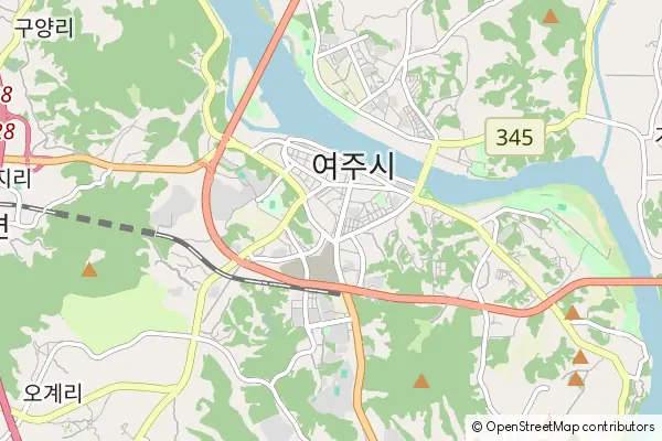 Mapa Yeoju-si