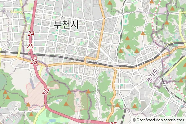 Mapa Bucheon