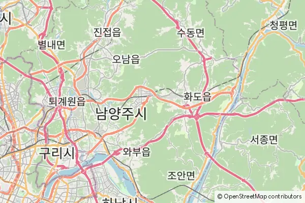 Mapa Namyangju