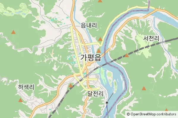 Mapa Gapyeong-gun