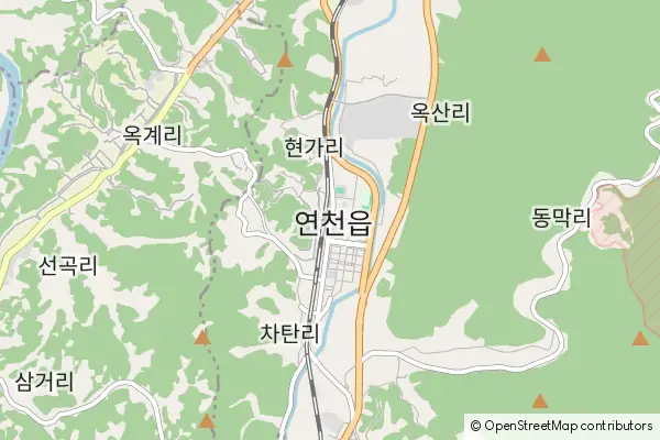 Mapa Yeoncheon-gun