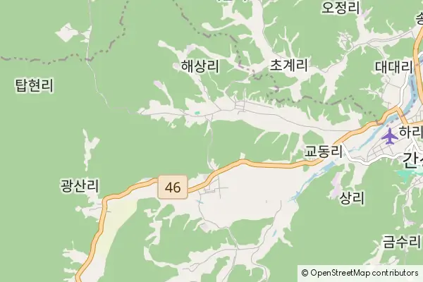 Mapa Goseong-gun