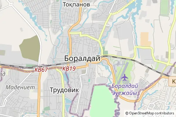 Mapa Boraldai